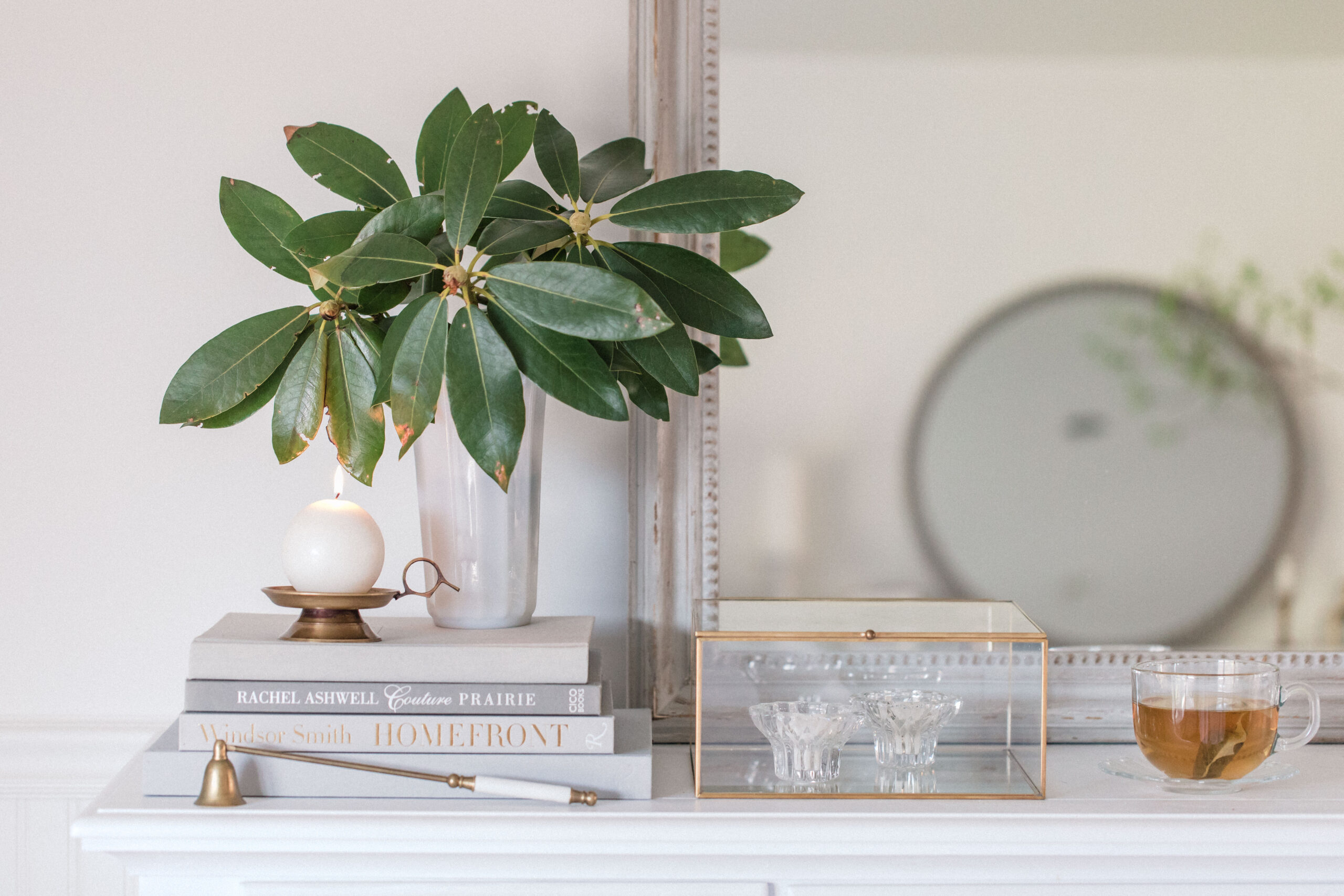 Mix and Match new furniture with vintage pieces
