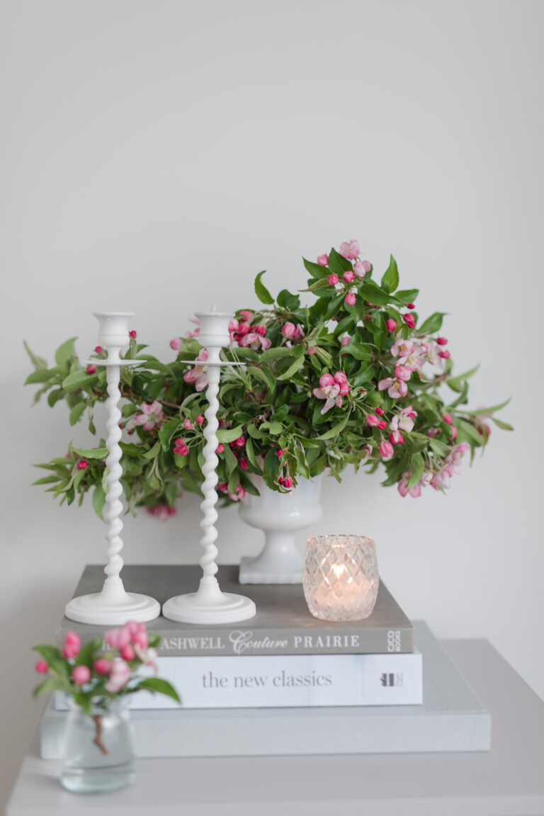 Decorating with fresh flowers