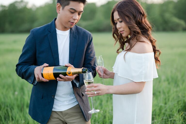Mai & Randy Veuve Clicquot Engagement