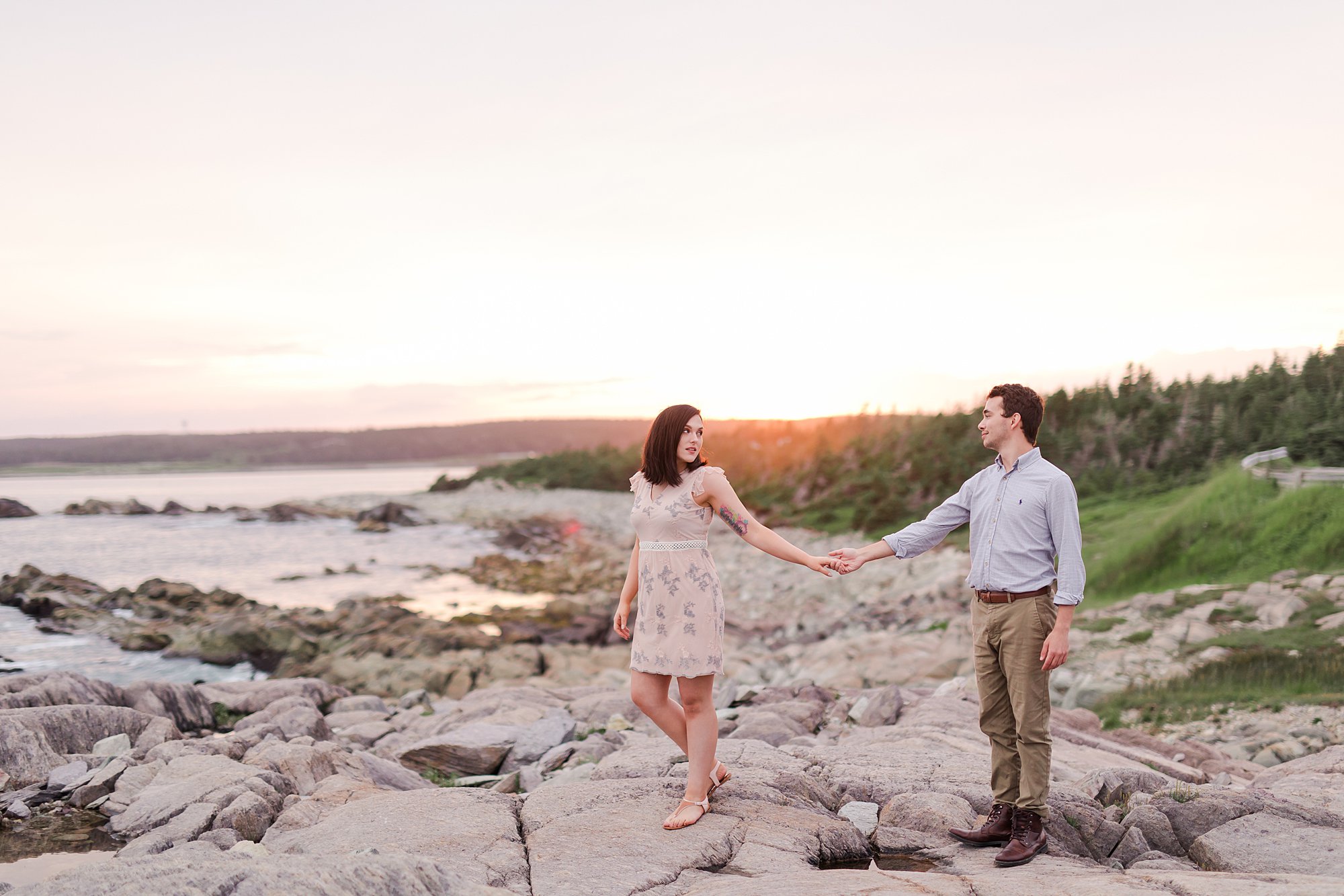 Holly & Travis Lighthouse Family & Engagement Photos